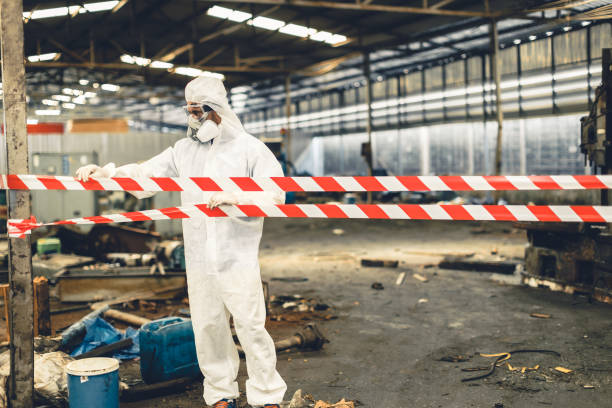 Professional Biohazard technician working in Grafton, NH